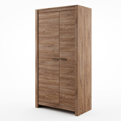 Saskia 2 Door Manufactured Wood Wardrobe