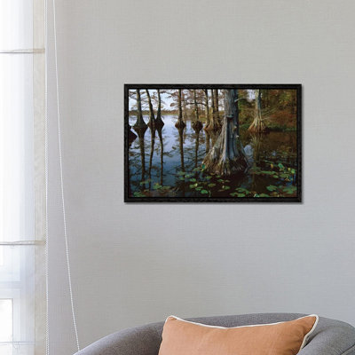 Bald Cypress At Upper Blue Basin, Reelfoot National Wildlife Refuge, Tennessee by Tim Fitzharris - Gallery-Wrapped Canvas Giclée on Canvas