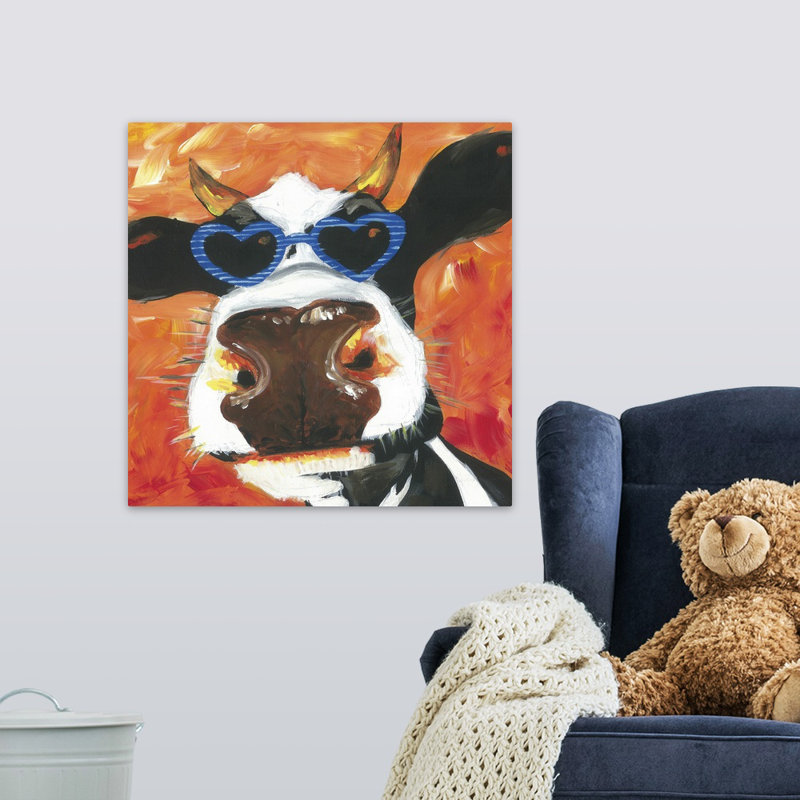 Simone Dapper Animal V Art, Toile tendue, H 20 po x l 20 po x P 1,25 po