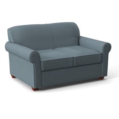Finn 59" Rolled Arm Sofa Bed Loveseat with Reversible Cushions