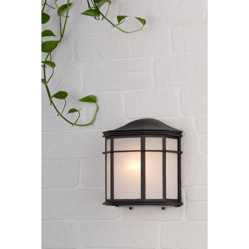 Edwin Black Outdoor Wall Lantern