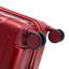 14 "/ 20" 2 pièces / ensemble dans un bagage à roulettes en ABS, avec serrure à combinaison, étui à cosmétiques 14 "(vin rouge)-132055875-132055887