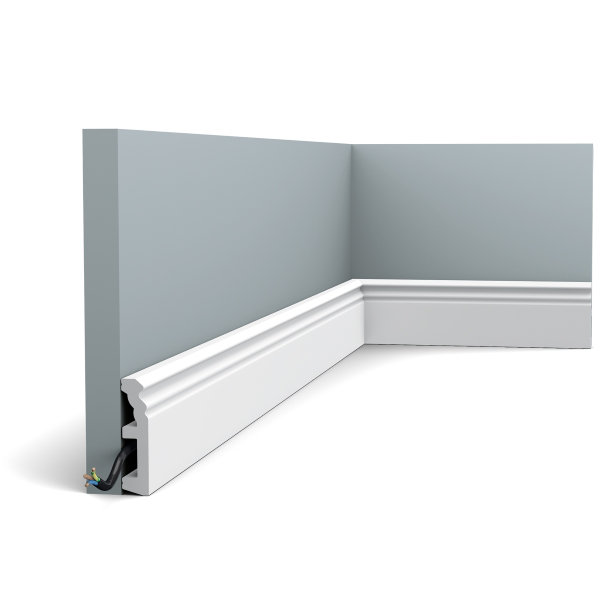 7 cm H x 200 cm W x 1.9 cm D Crown