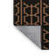 Tapis noir en treillis lavable à la machine-115018862