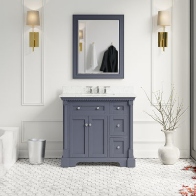 Fossen 36'' Single Bathroom Vanity with Top