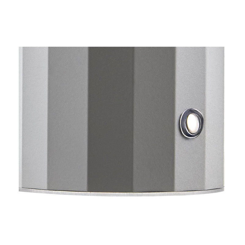 Chafdar Table Lamp, Gray