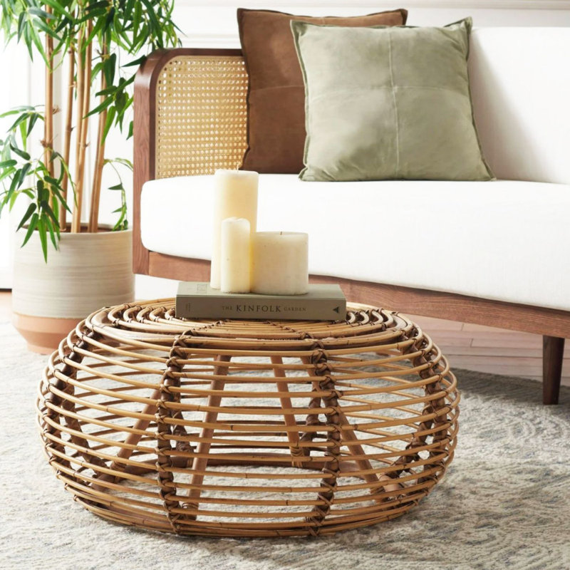Alfano Solid Wood Top Single Coffee Table