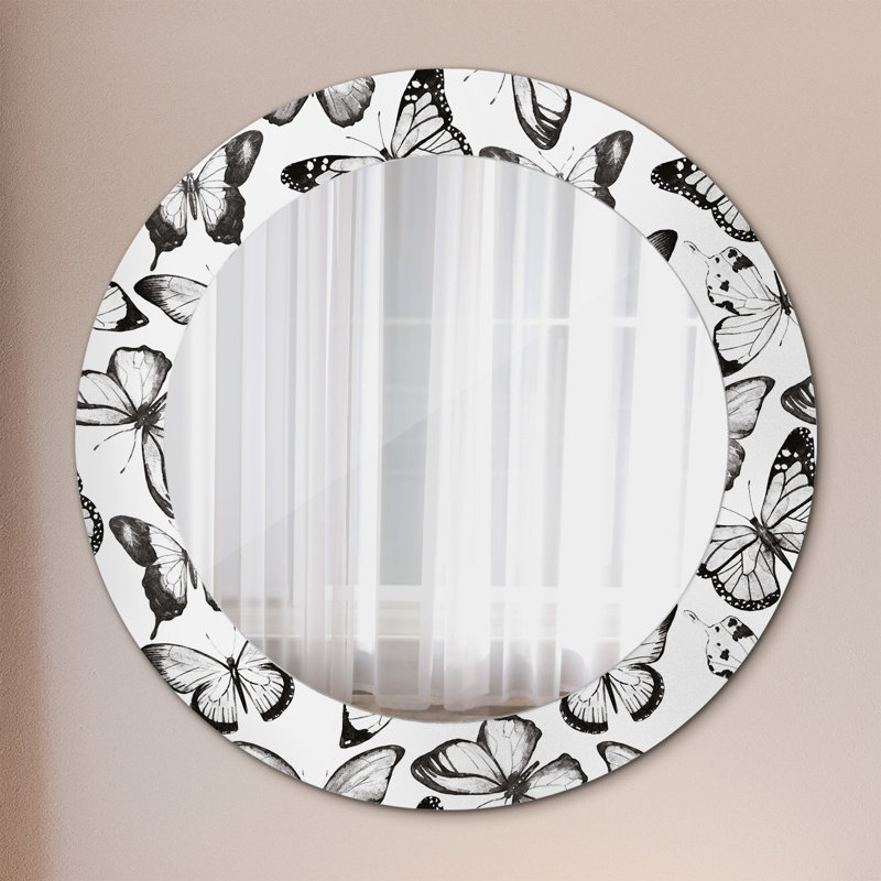 Huldar Glass Flat Wall Mirror