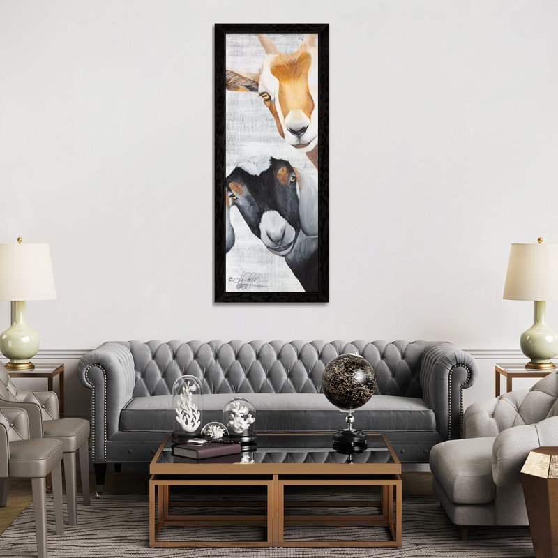 Shenanigans' Graphic Art, Black Floater Framed, 182.88 cm H x 60.96 cm W