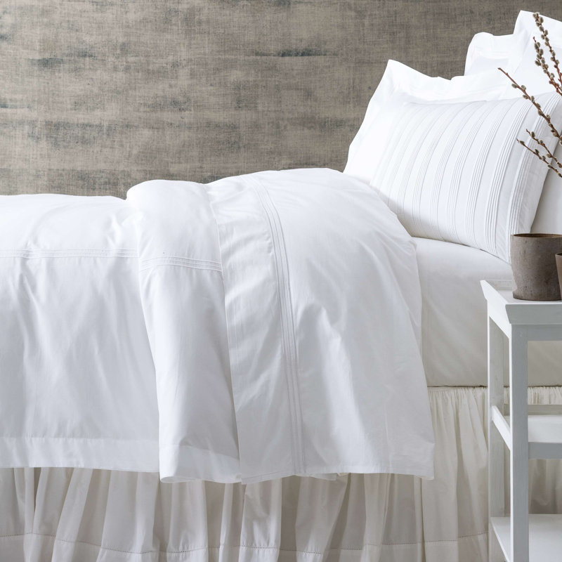Classic White 400 Thread Count Fitted Sheet, Twin/Twin XL Fitted Sheet