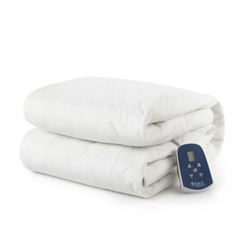 Protège-matelas électrique blanc, Simple