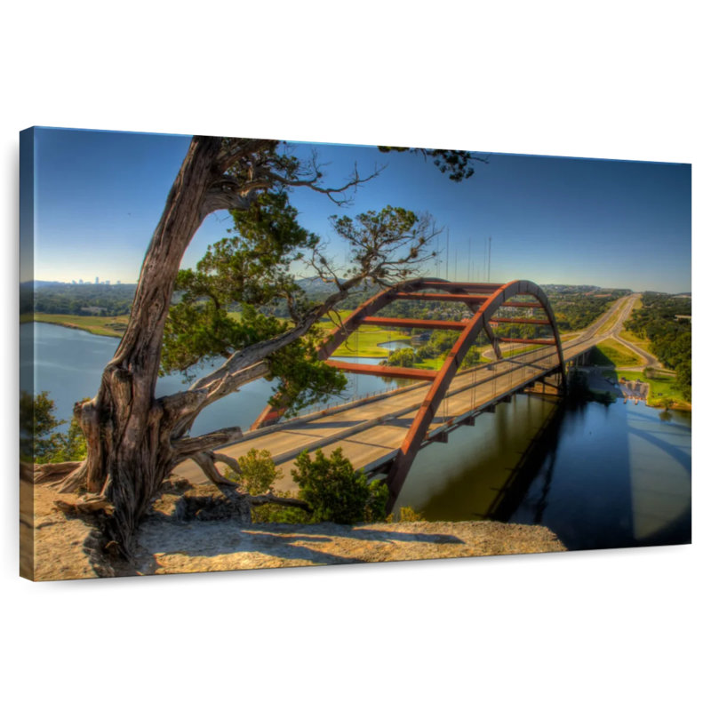 Lilie Austin Pennybacker Bridge, H 30 po x l 45 po
