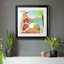 Beach Beach I - peinture encadrée-1412483130-1412483134