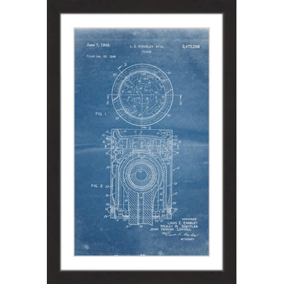 " Piston 1949 Blueprint " by Steve King