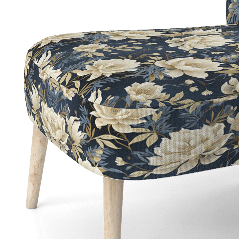 Chaise d'appoint rembourrée Industrial