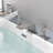 Roman Deck Waterfall Faucet with Diverter-109615872
