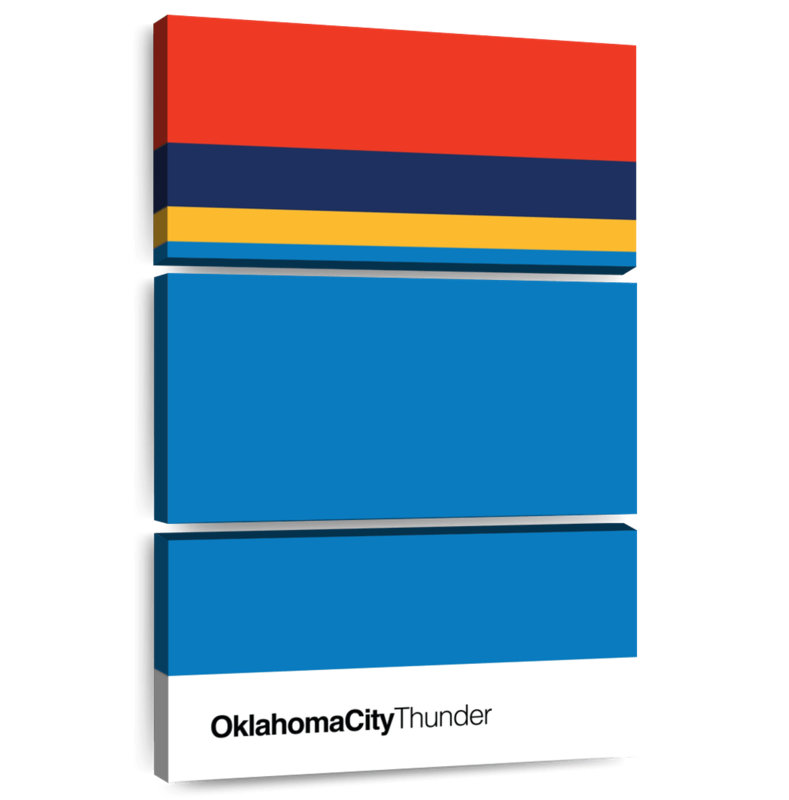 Sireci Oklahoma City Thunder, 32" H x 20" W