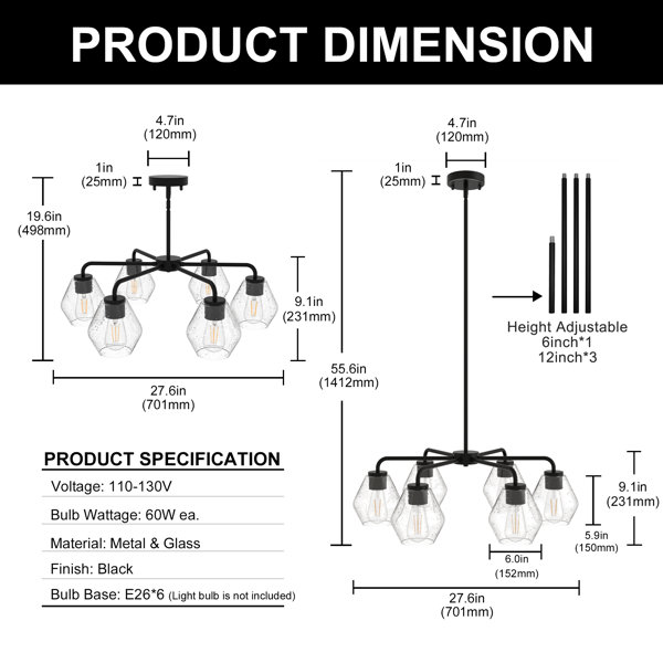 Dimensions du produit