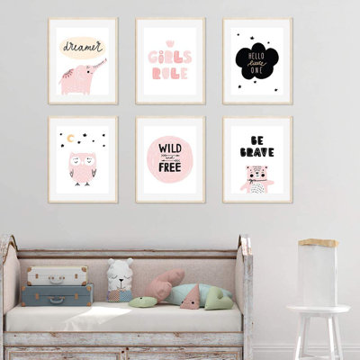 Delle 6 - Piece Paper Print