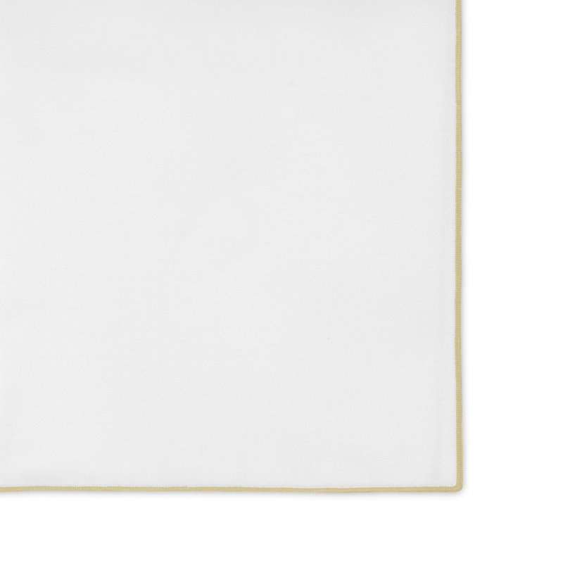 Arlo Cotton Blend Table Runner, 108" L x 15" W, Citrine