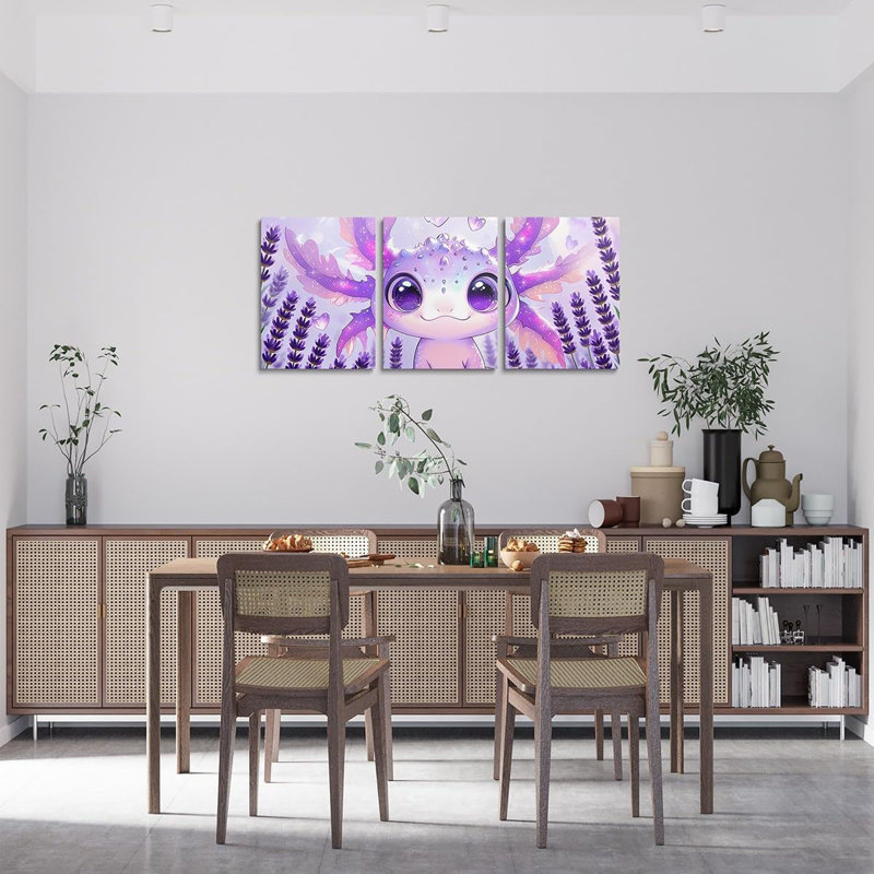 3 Piece Wrapped Canvas Wall Art