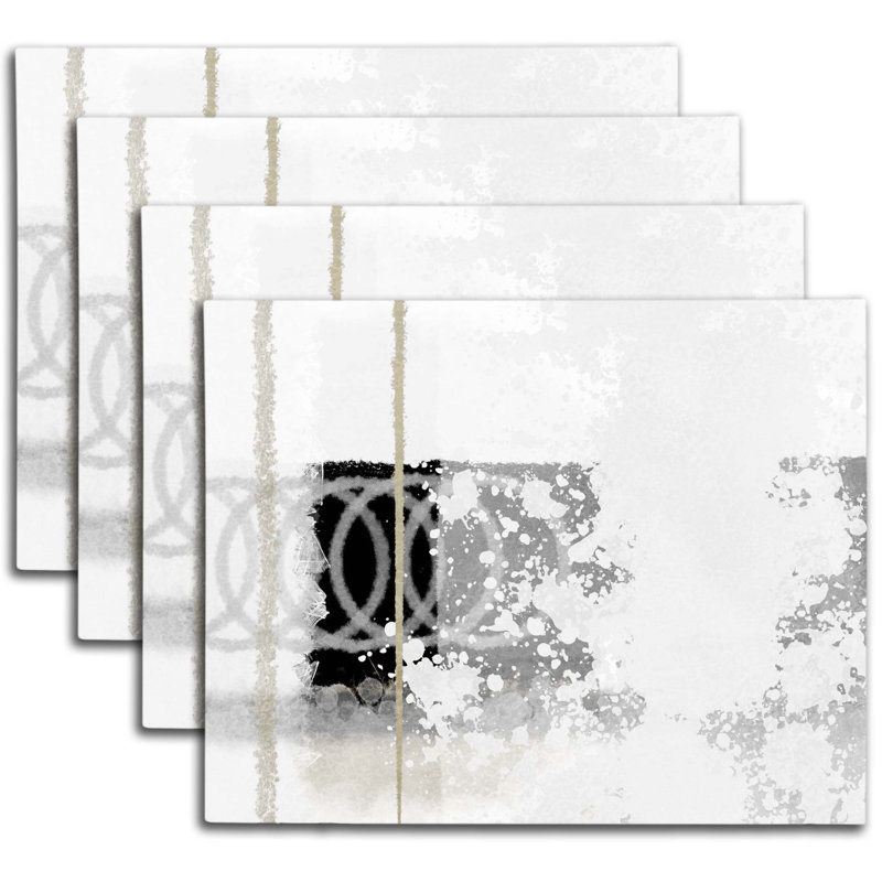 Napperon abstrait en polyester