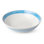 Bol de service en grès bleu Dockside - Grand diamètre de 12,5 pouces, capacité de 112 oz - Élégant et durable pour les repas de tous les jours, les salades de service, les pâtes, les collations ou les fruits frais.