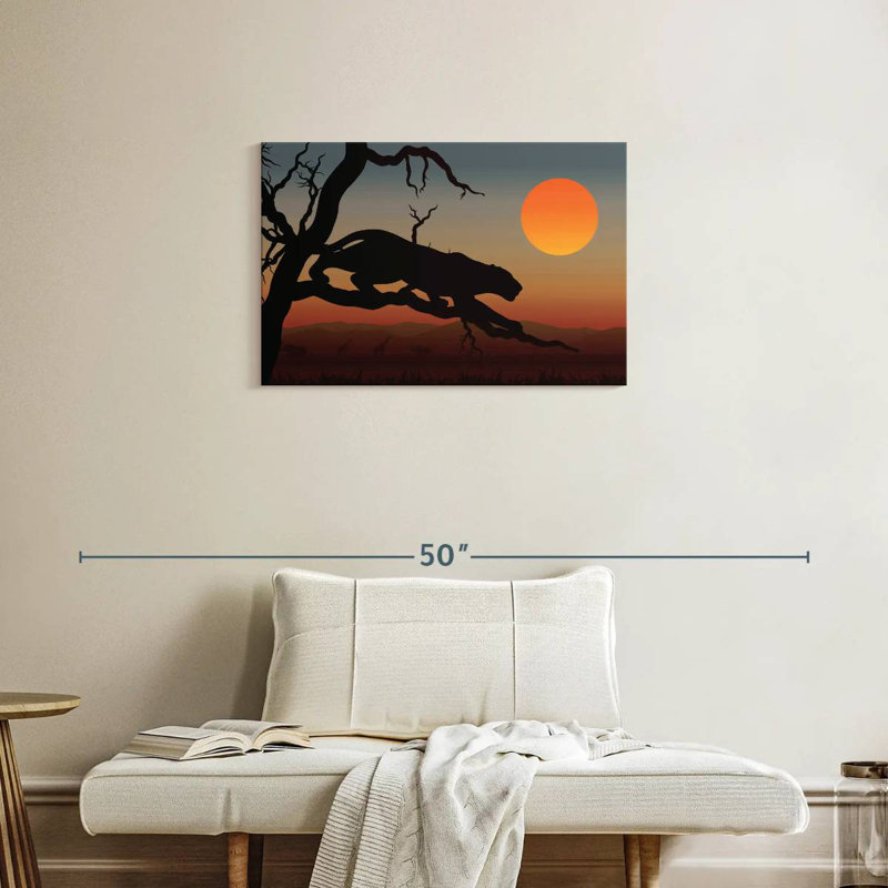 Brampt Panther Shadow, 20" H x 30" W