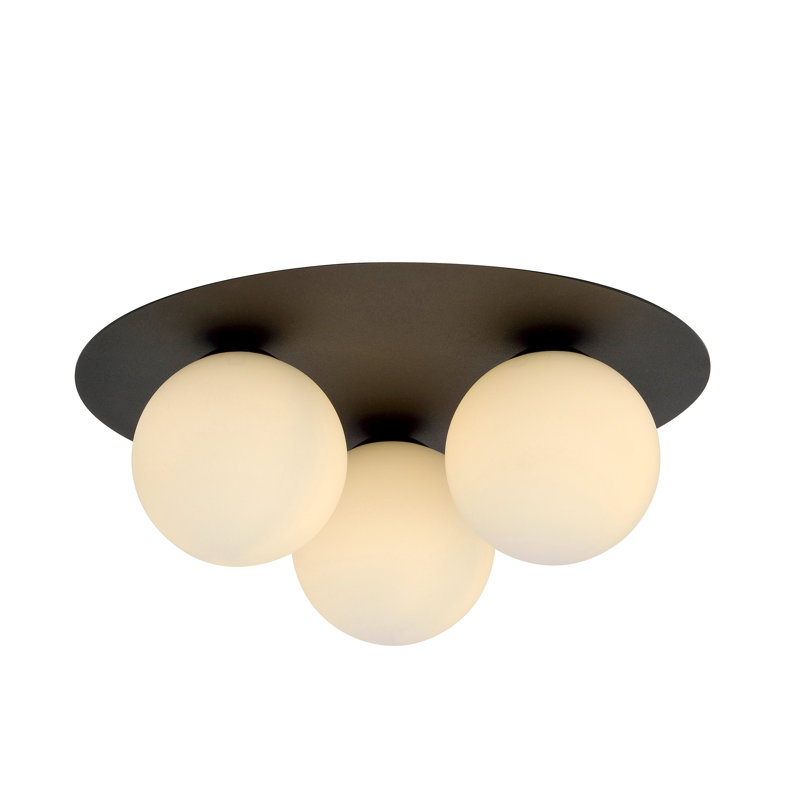 Belkis 3-Light 16cm Spotlight, White, 21cm H x 23cm W x 20.5cm D