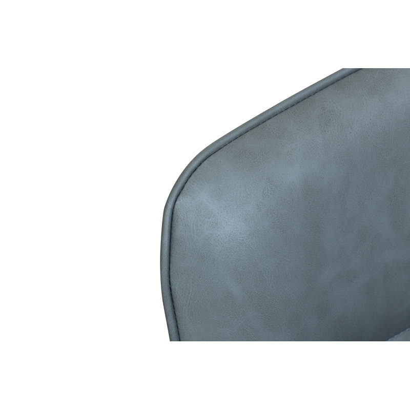 Quinnesec 50cm H Upholstered Side Chair, Grey