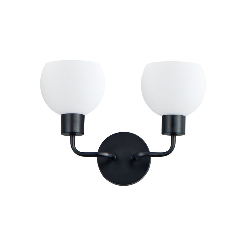Stackpole Armed Sconce, Black