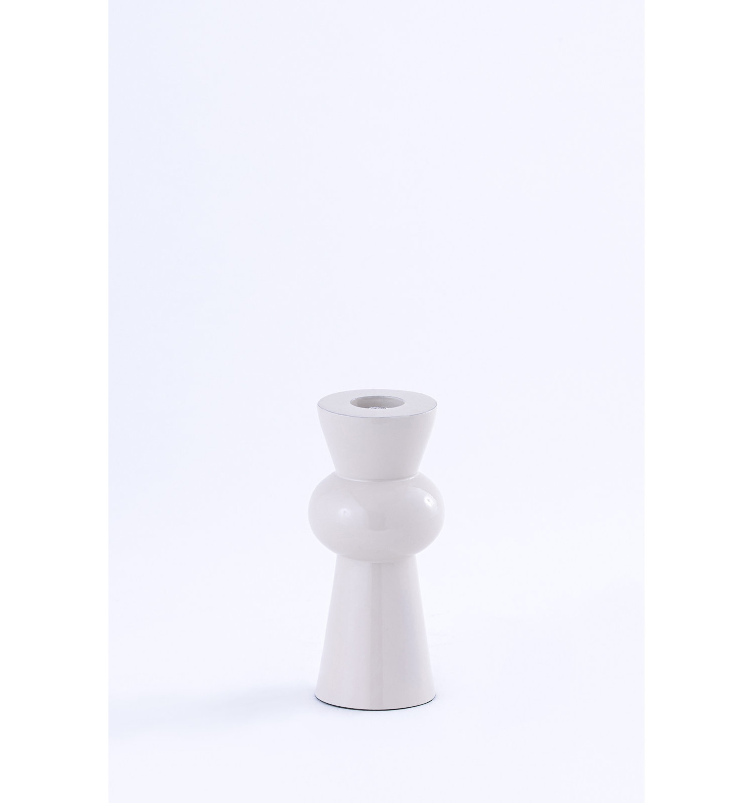 Paulding Aluminum Pillar Candle Holder, 5" H x 2" W x 2" D