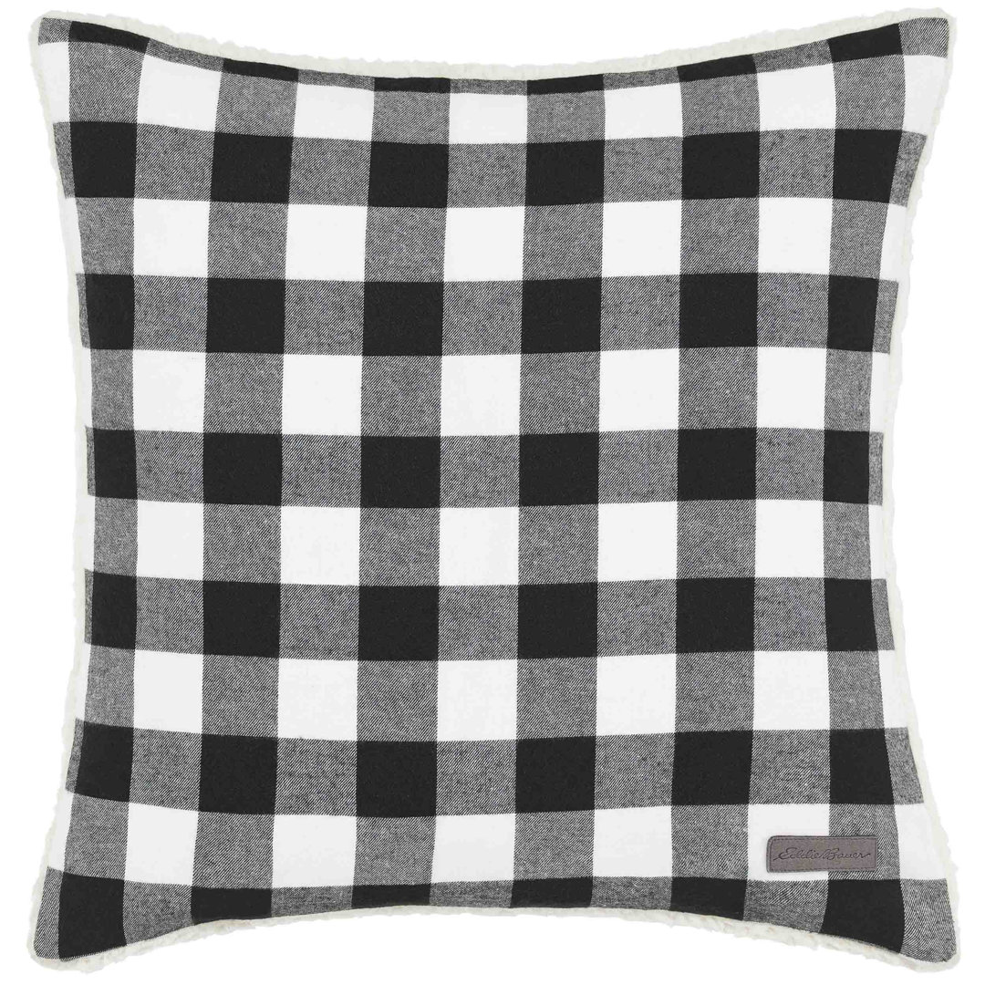 Eddie Bauer Cabin Plaid Flannel Square Throw Pillow Eddie Bauer 