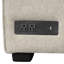 Canapé-lit modulaire en forme de L de 126 po avec canapé-lit et dispositif de charge pour porte-gobelets-1276634812