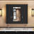 Wall Mounted Mirror Cabinet For Bathroom, 5 Shelves, 3 Doors, Modern Style, High - Quality , Exquisite Craftsmanship Black Medicine Bedroom And Adjustable Multiple Storage Space-585056388