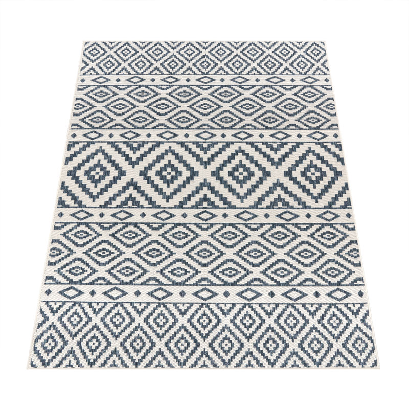 Rasc Geometric Area Rug, Runner 80cm x 200cm
