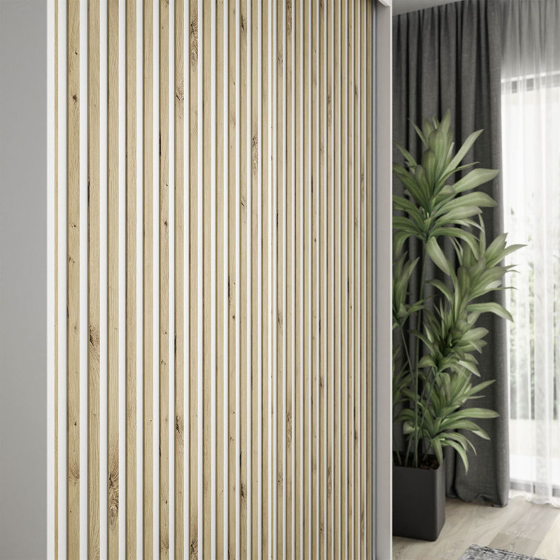 Nytasia 2 Door Manufactured Wood Wardrobe, White