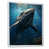 White Floater Framed Canvas