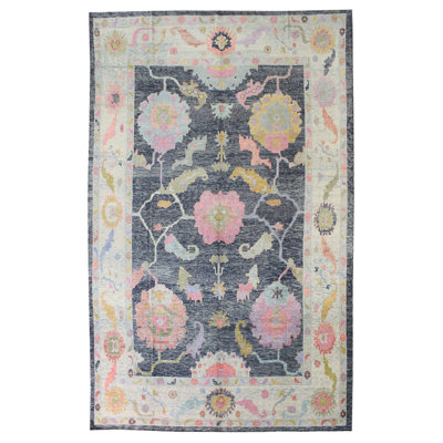 Oushak One-of-a-Kind 12' X 18' New Age Area Rug in