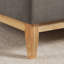 Chaise longue en tissu velours Searle Pierre-130033868