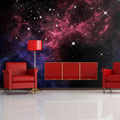 Space Stars Wall Mural