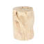 Bleached Solid Wood Accent Stool