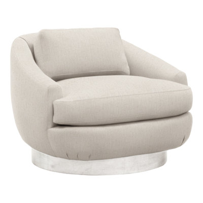 Penrose By Michael Weiss Swivel Barrel Chair