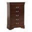 Commode verticale à 5 tiroirs avec poignées décoratives-101692421-101692422