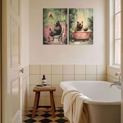 2 Piece Wrapped Canvas Print