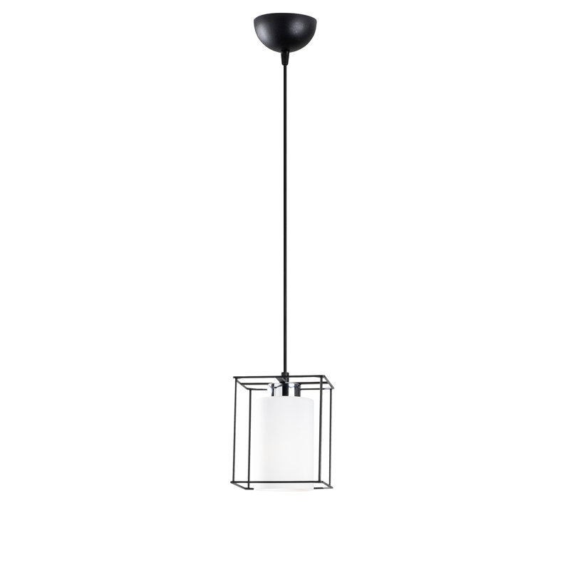 Luminaire suspendu géométrique à 1 lumière Hendren