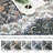 Vintage Machine Washable Bedroom Rug, Non-Slip Non-Shedding Low-Pile Dining Room Rug, Soft Rug for Living Room-1406753361