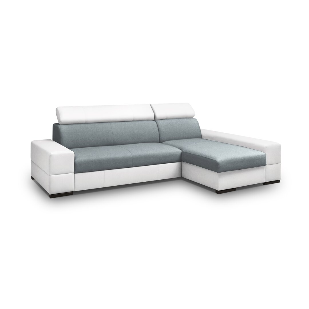 Ecksofa Pardue mit Bettfunktion