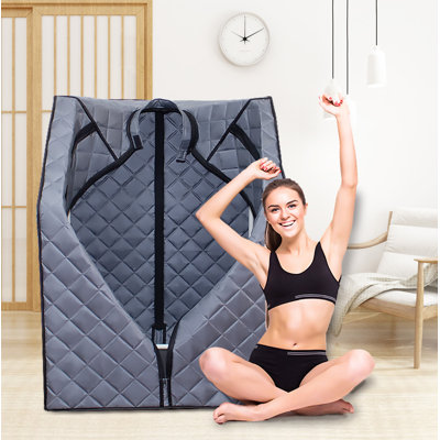 Ancel 1 - Person Portable Traditional Steam Sauna with Remote Control