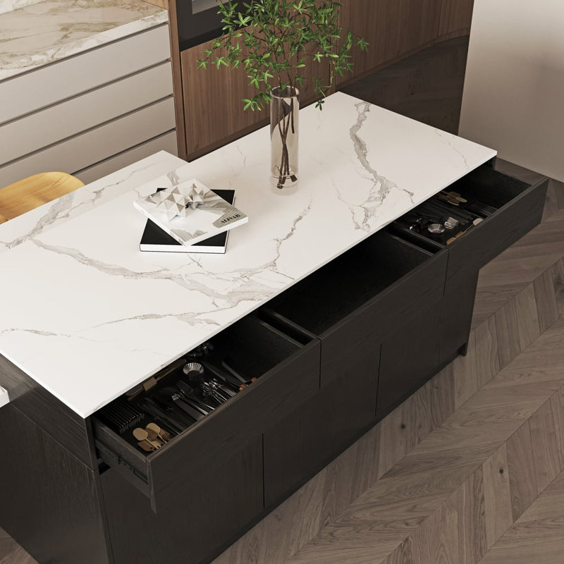 Wood Kitchen Island